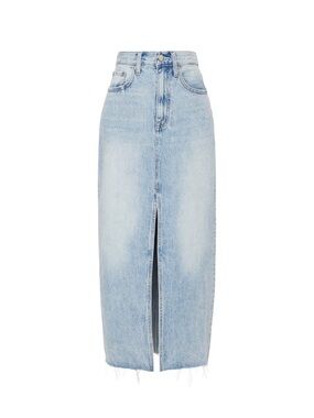 Pistola Alice Denim midi Skirt